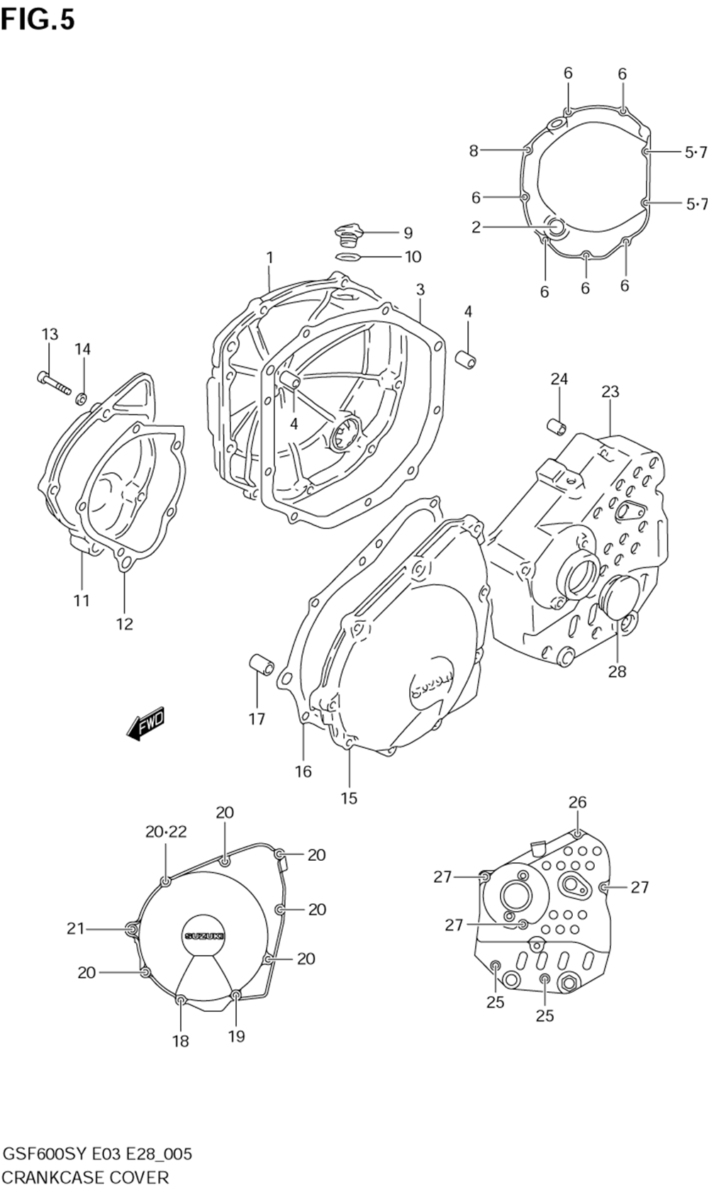 Crankcase cover