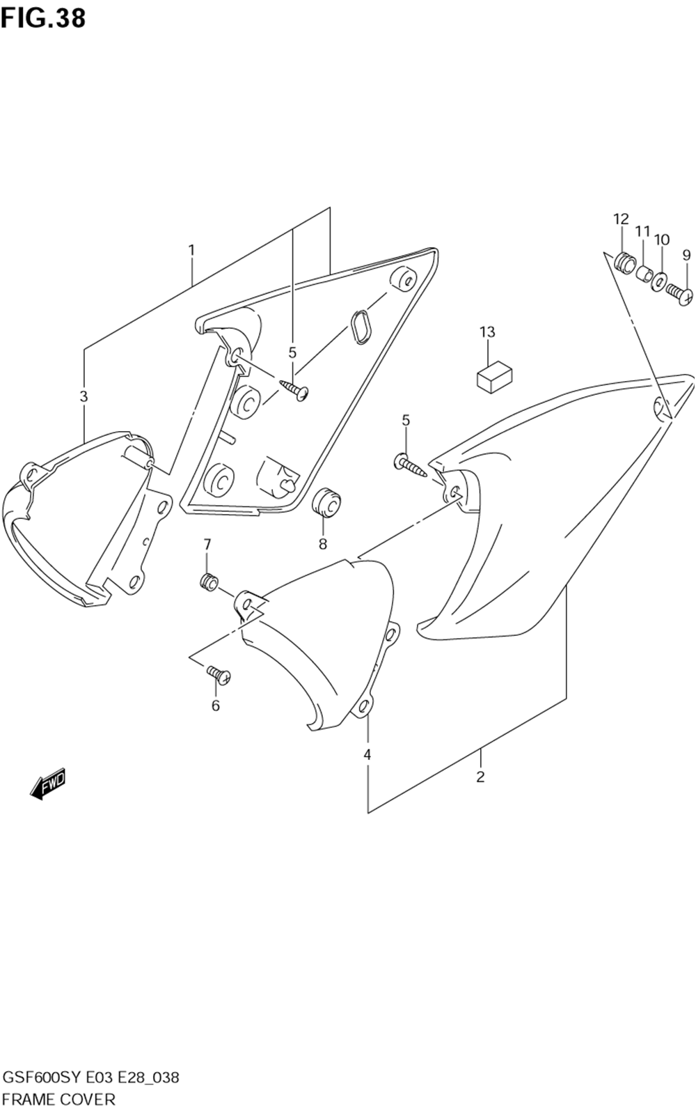 Frame cover (model y_k1)