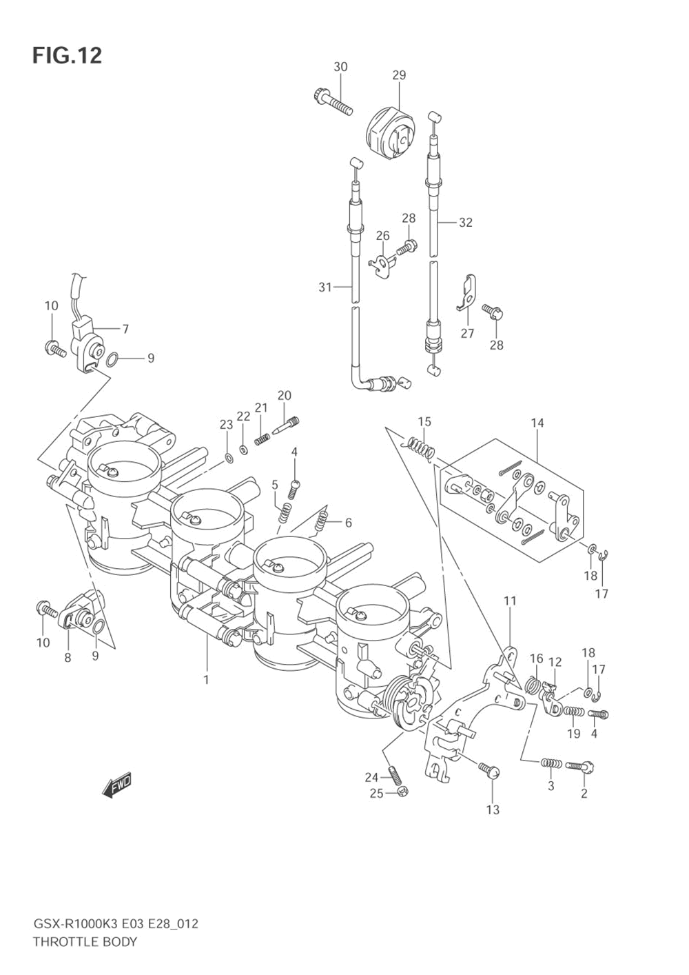 Throttle body