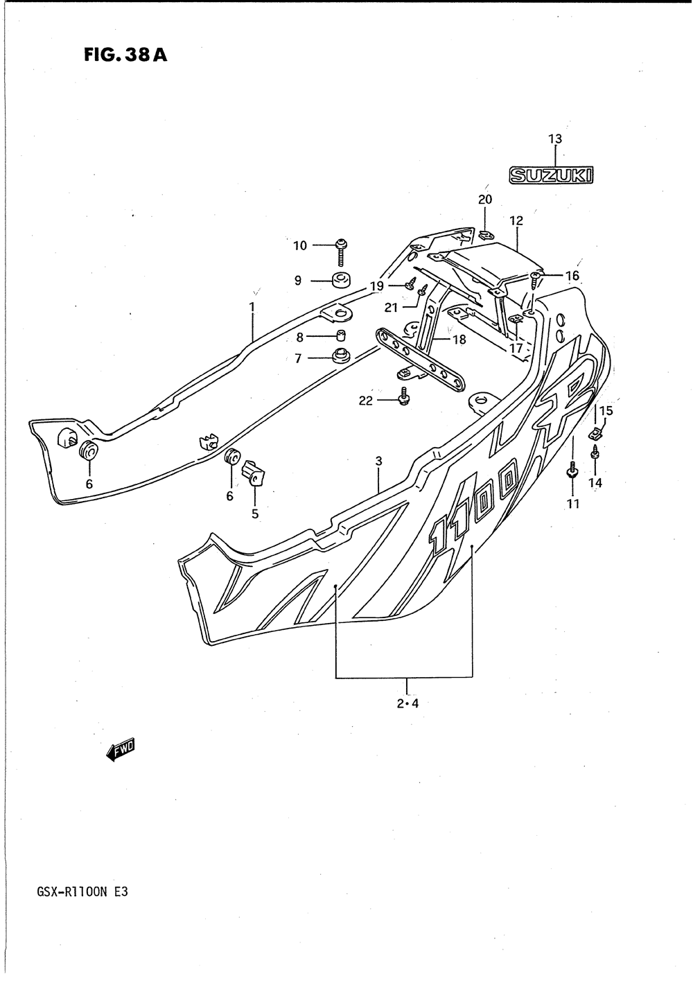 Frame cover (model n)