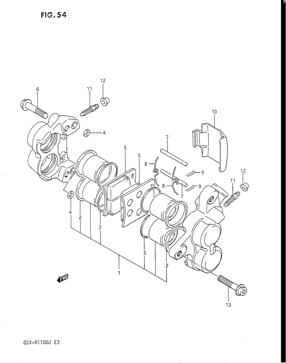 Front calipers