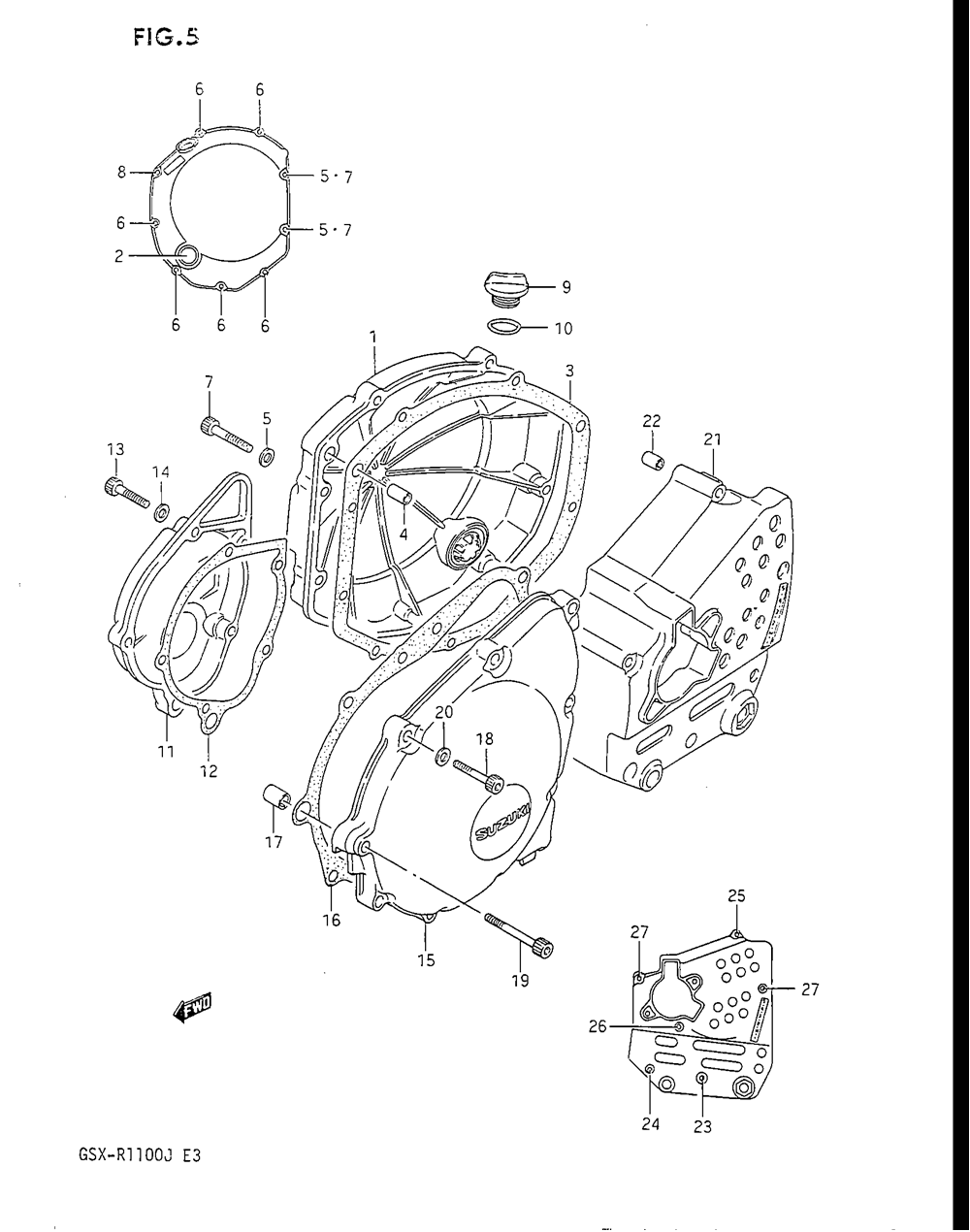 Crankcase cover