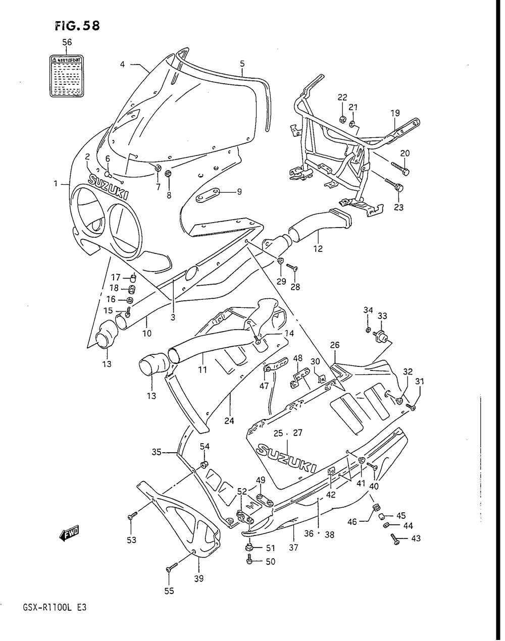 Cowling (model k 3cg)