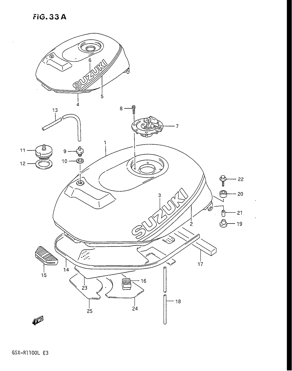 Fuel tank (model l)