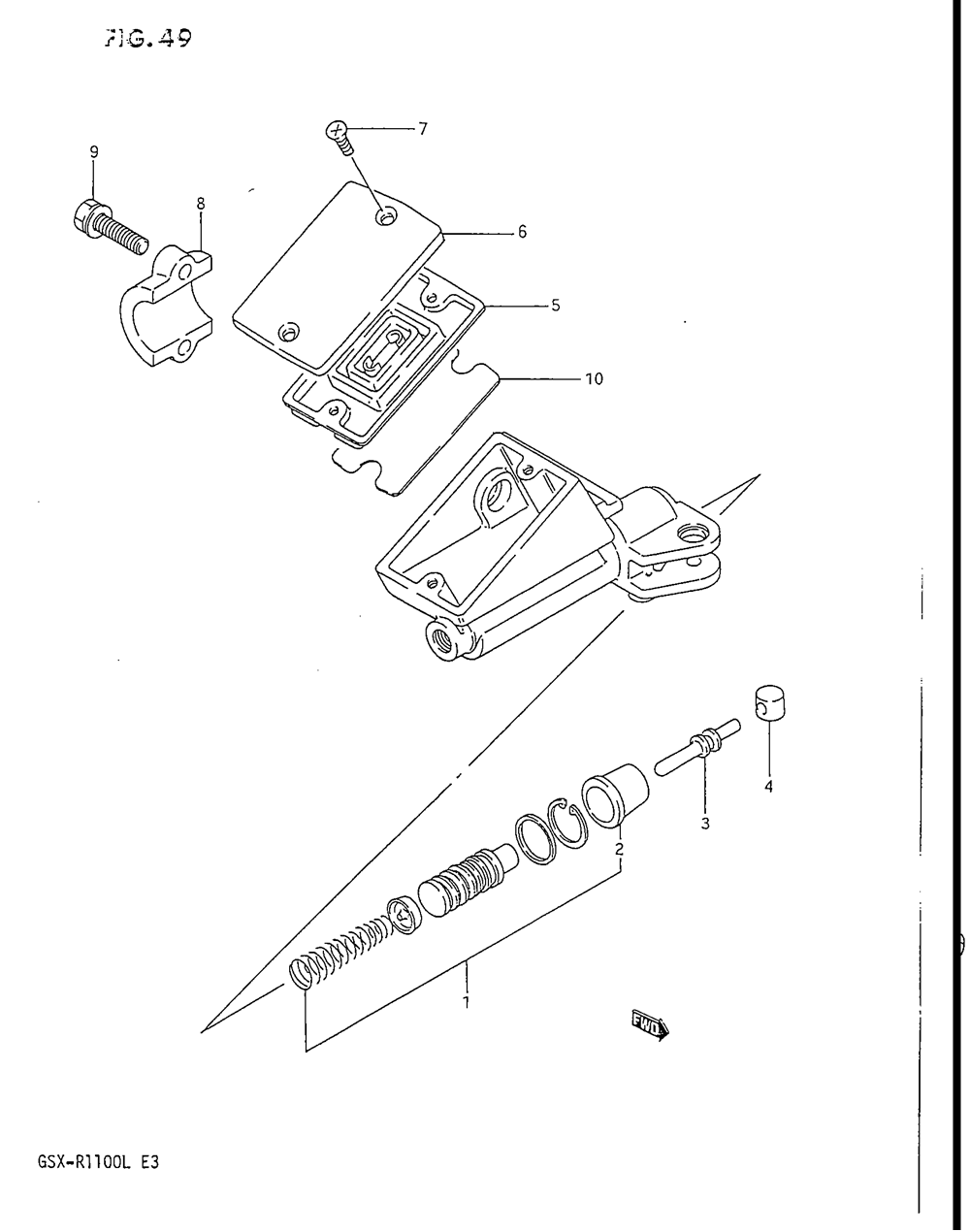 Clutch master cylinder