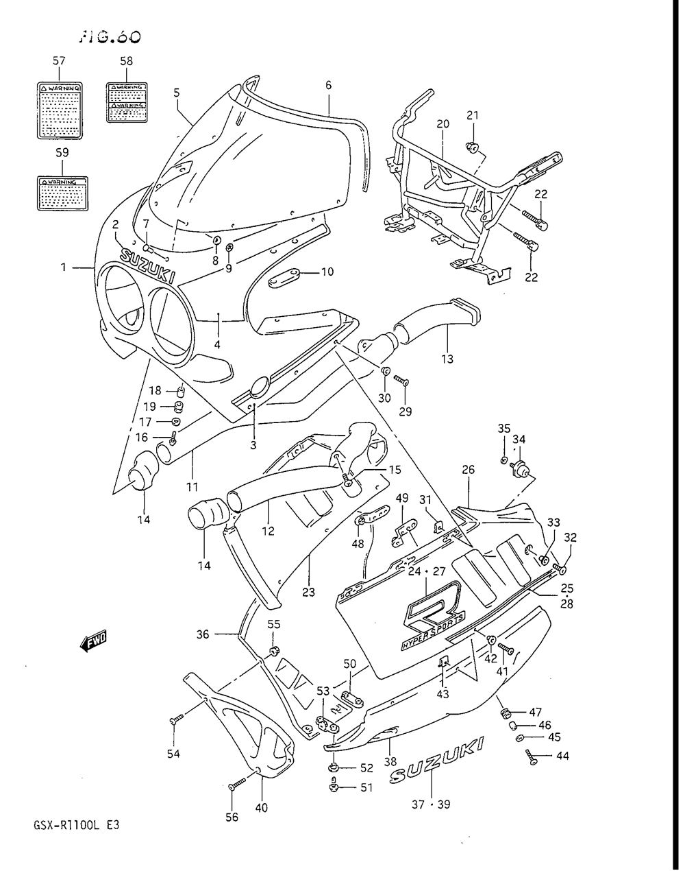 Cowling (model l 3cg)