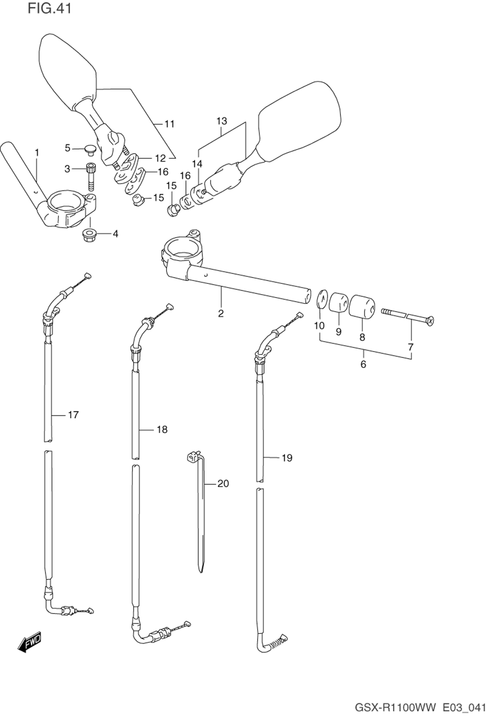 Handlebar (model p_r)