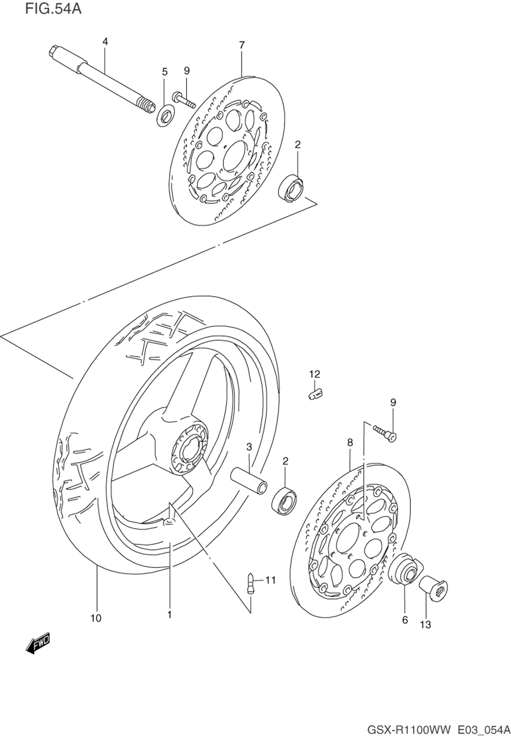 Front wheel (model s_t_v_w)