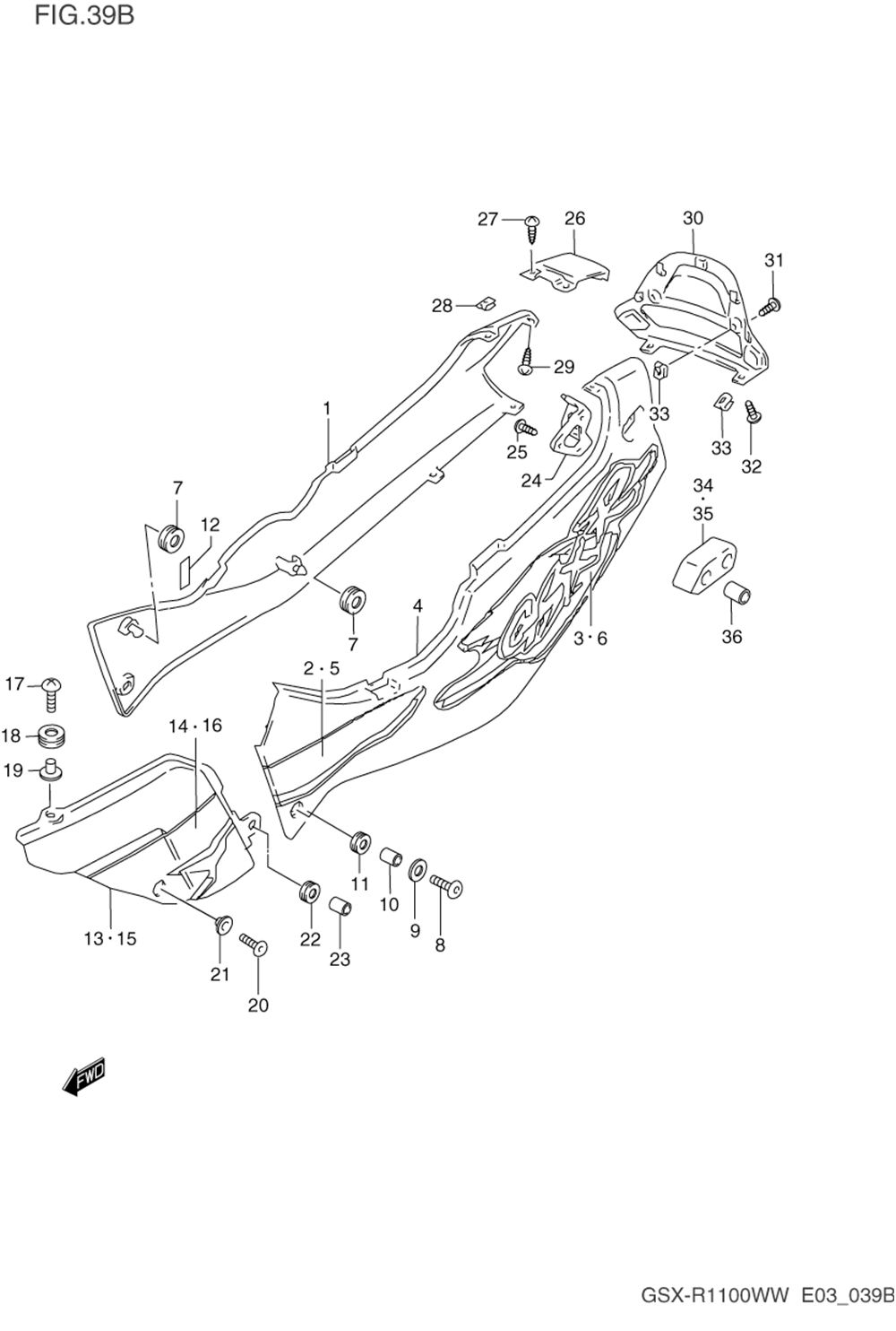 Frame cover (model s)