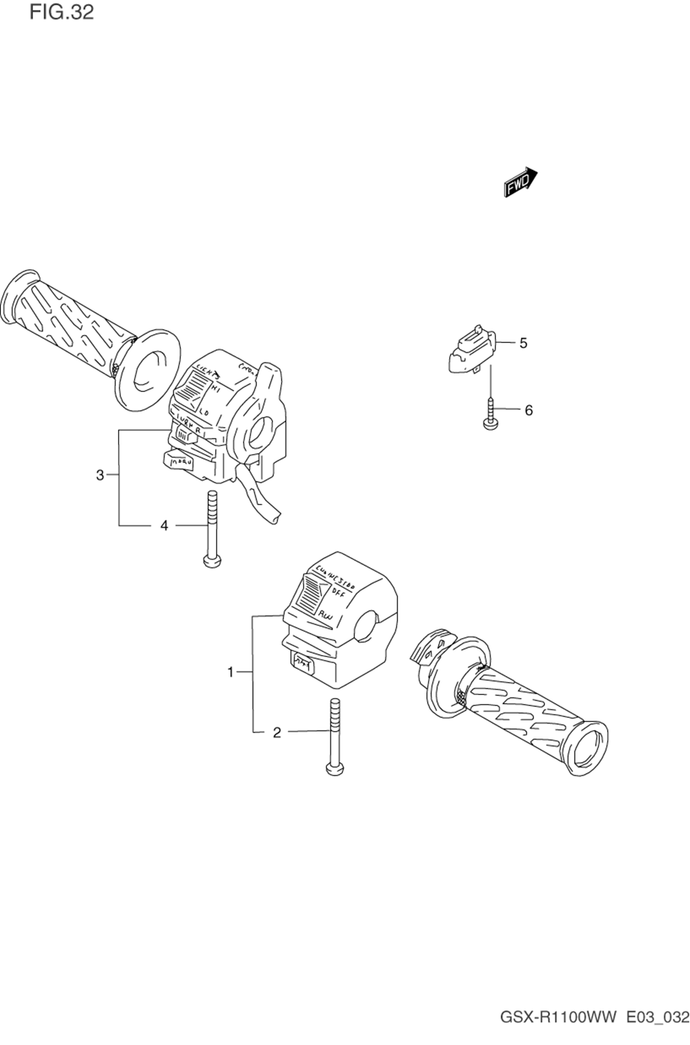 Handle switch