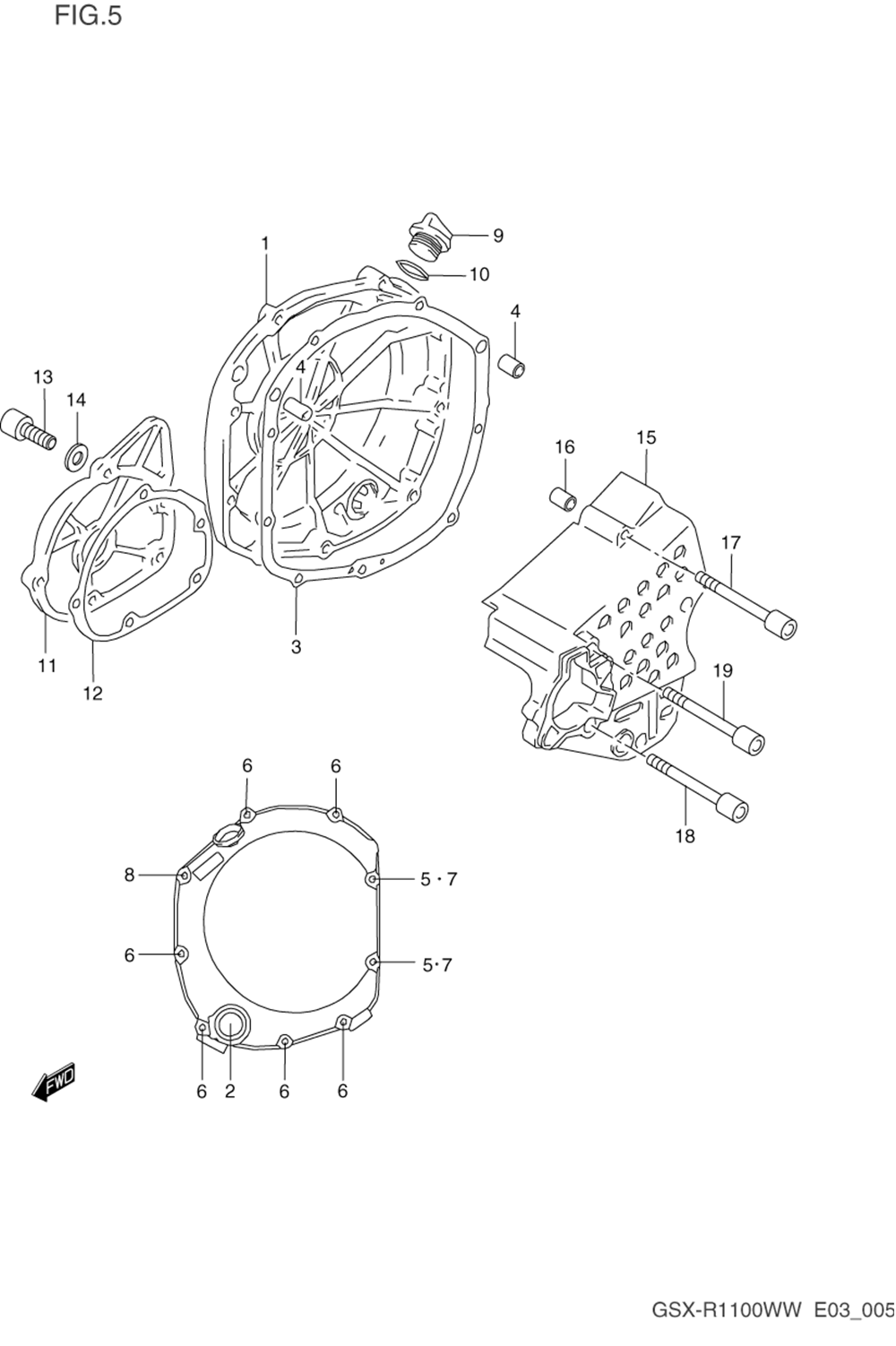 Crankcase cover