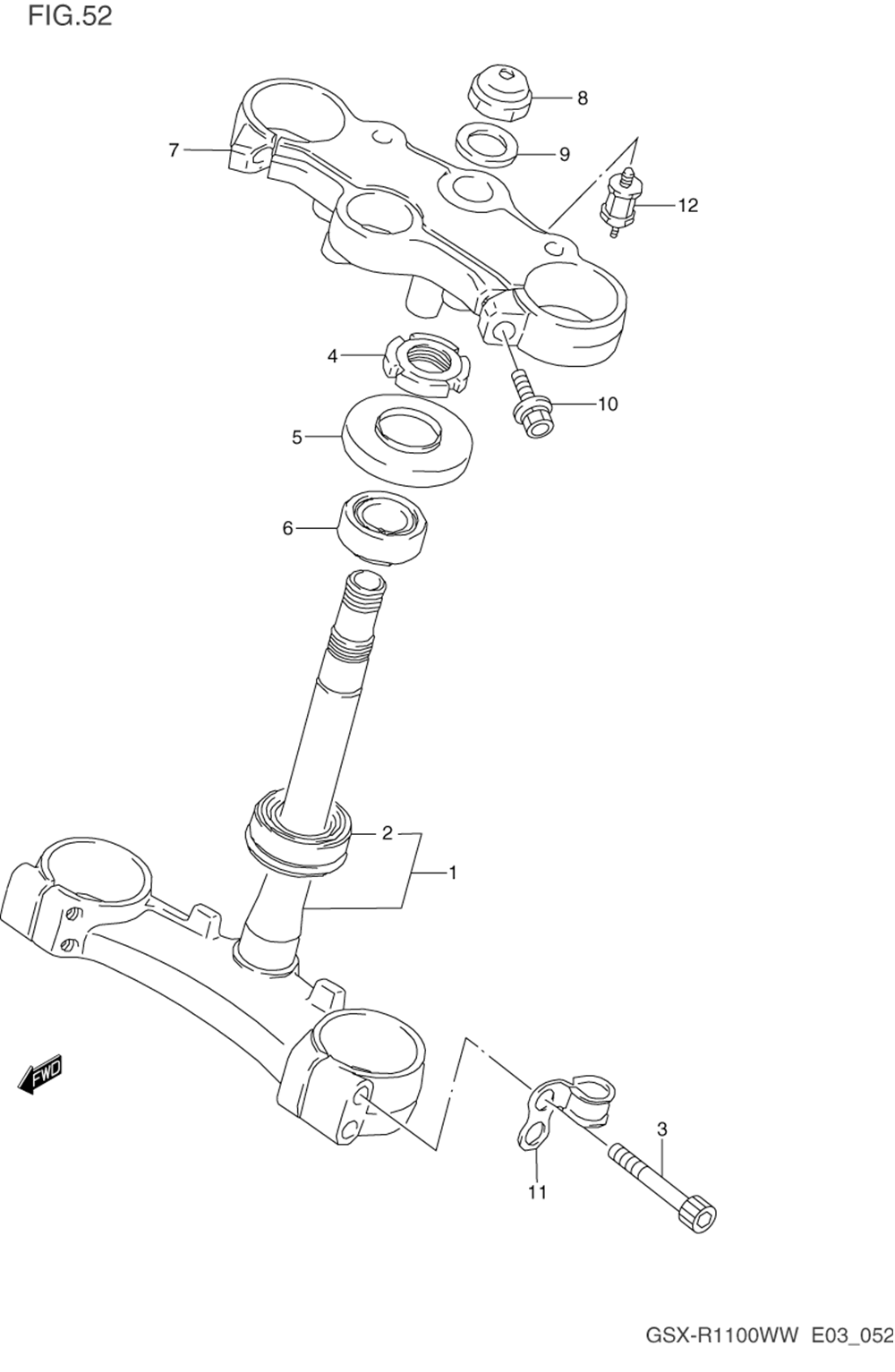 Steering stem