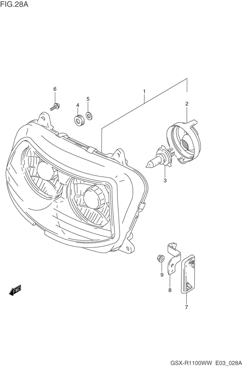 Headlamp (model s_t_v_w)