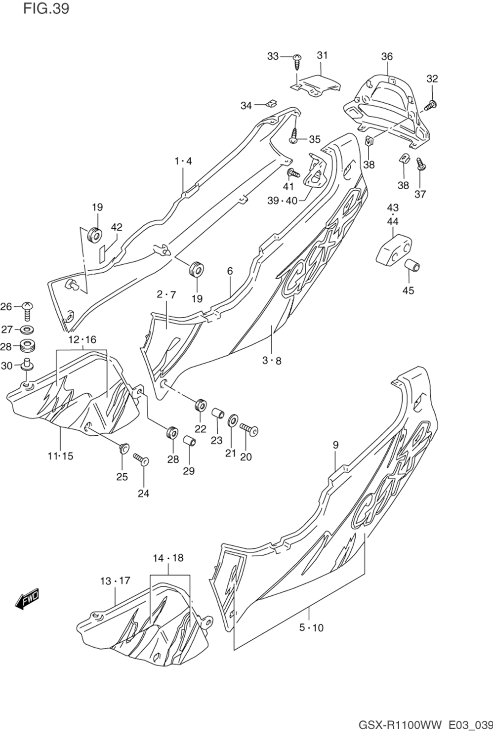 Frame cover (model p)