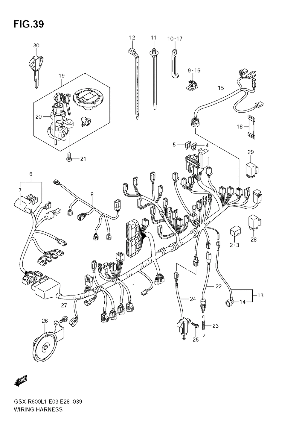 Wiring harness (e3)