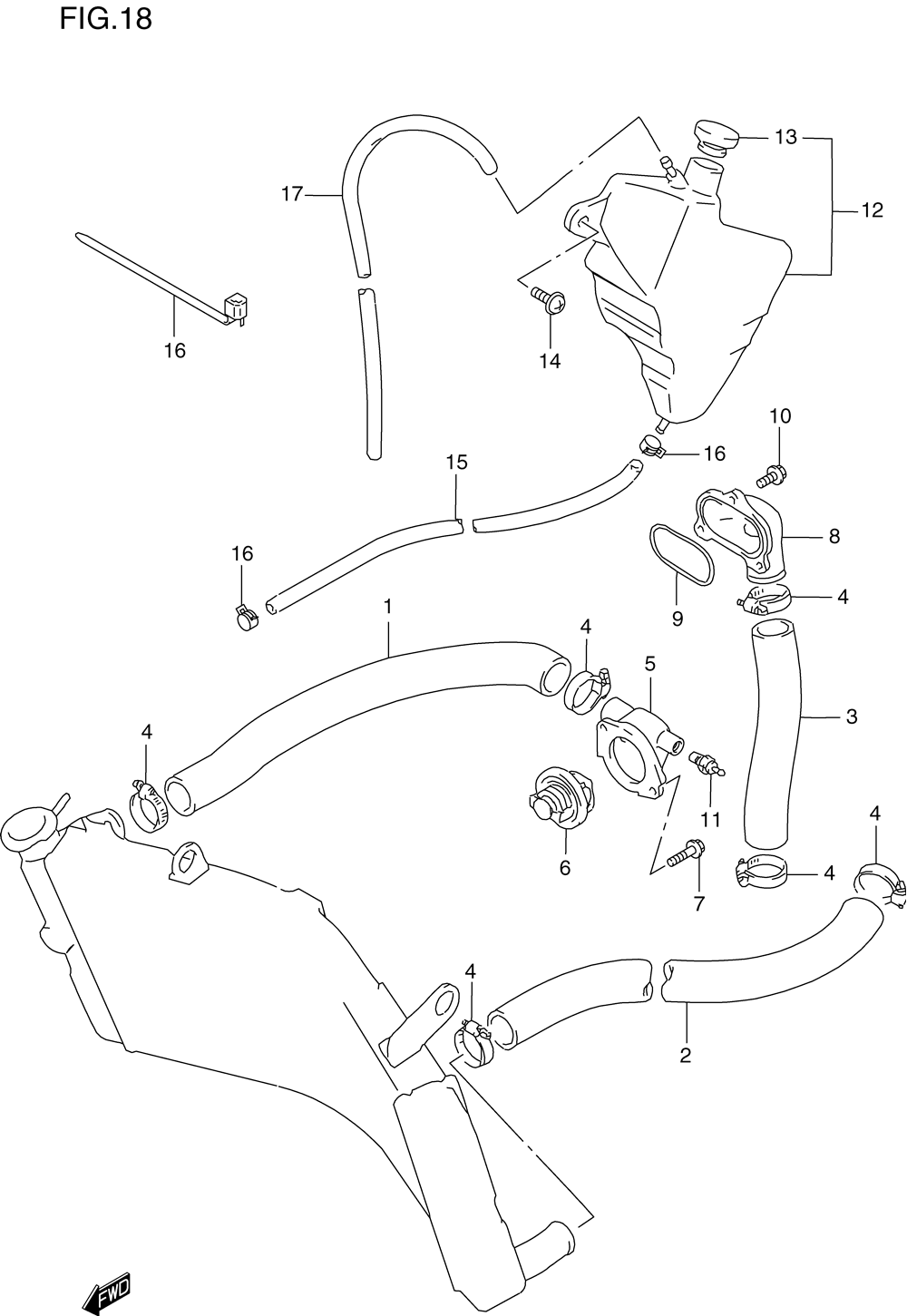 Radiator hose