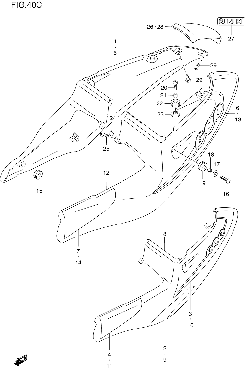 Frame cover (model y)