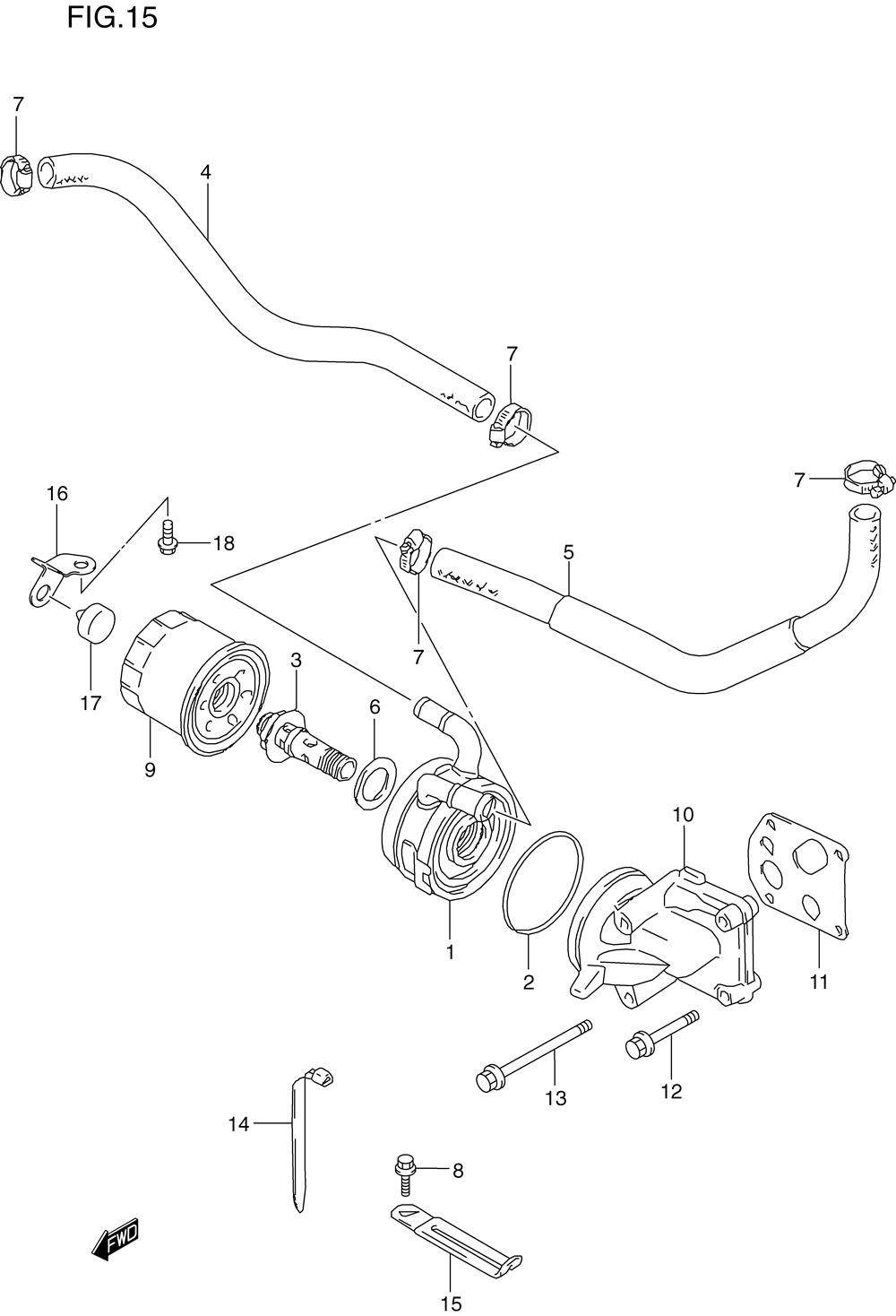 Oil cooler