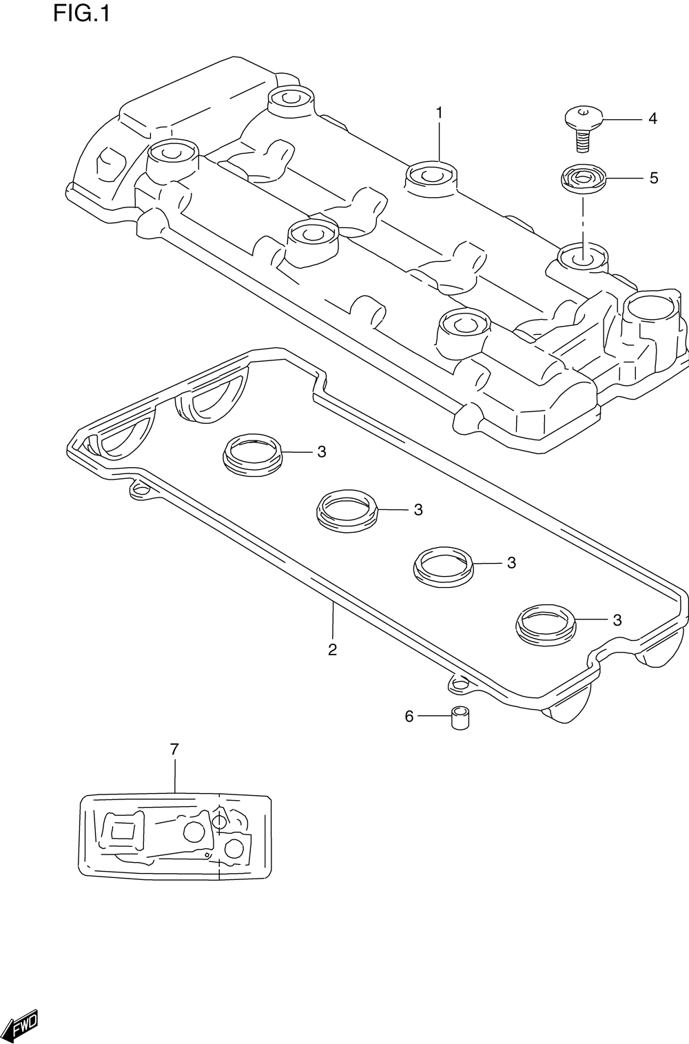 Cylinder head cover