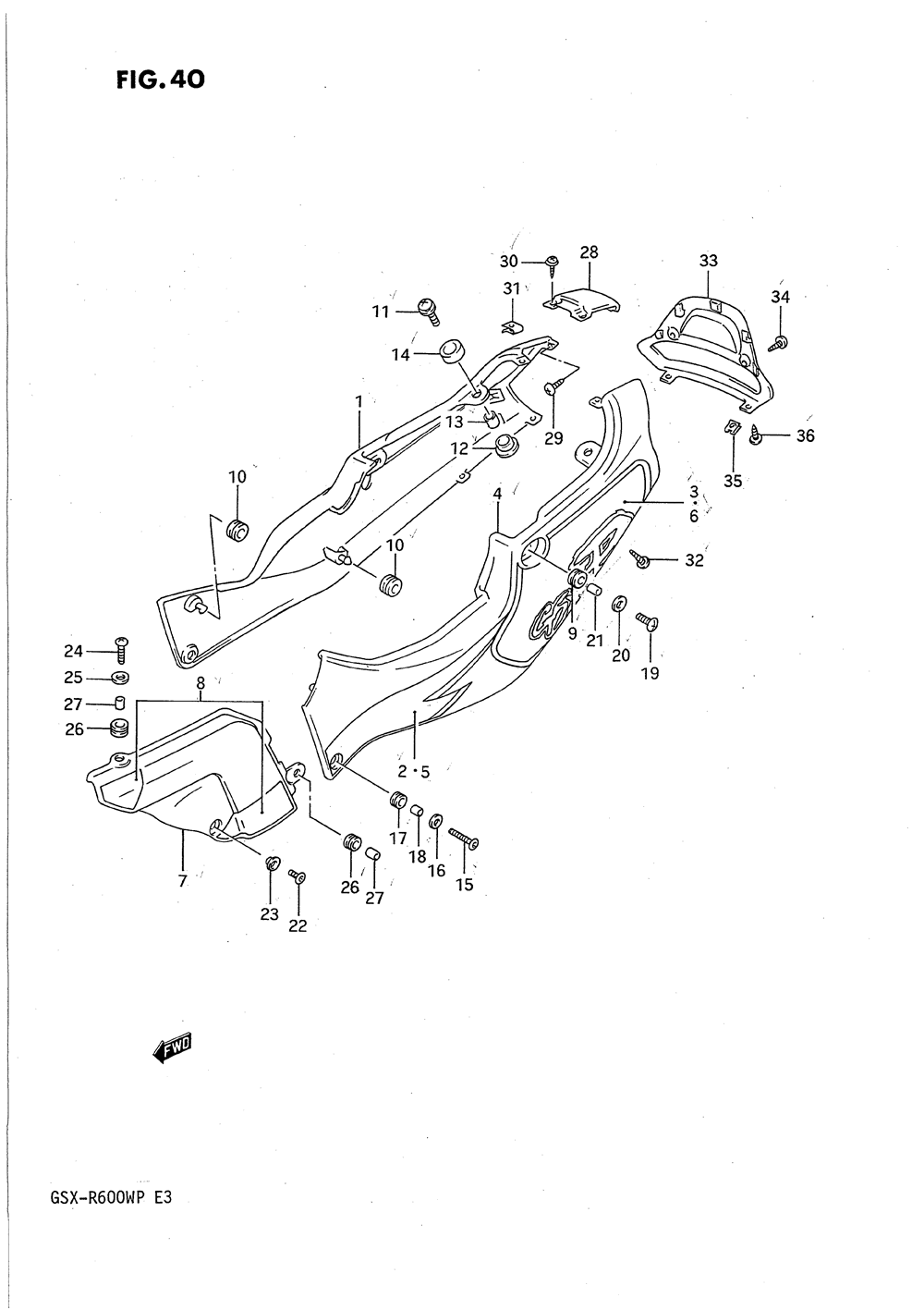 Frame cover (model n)