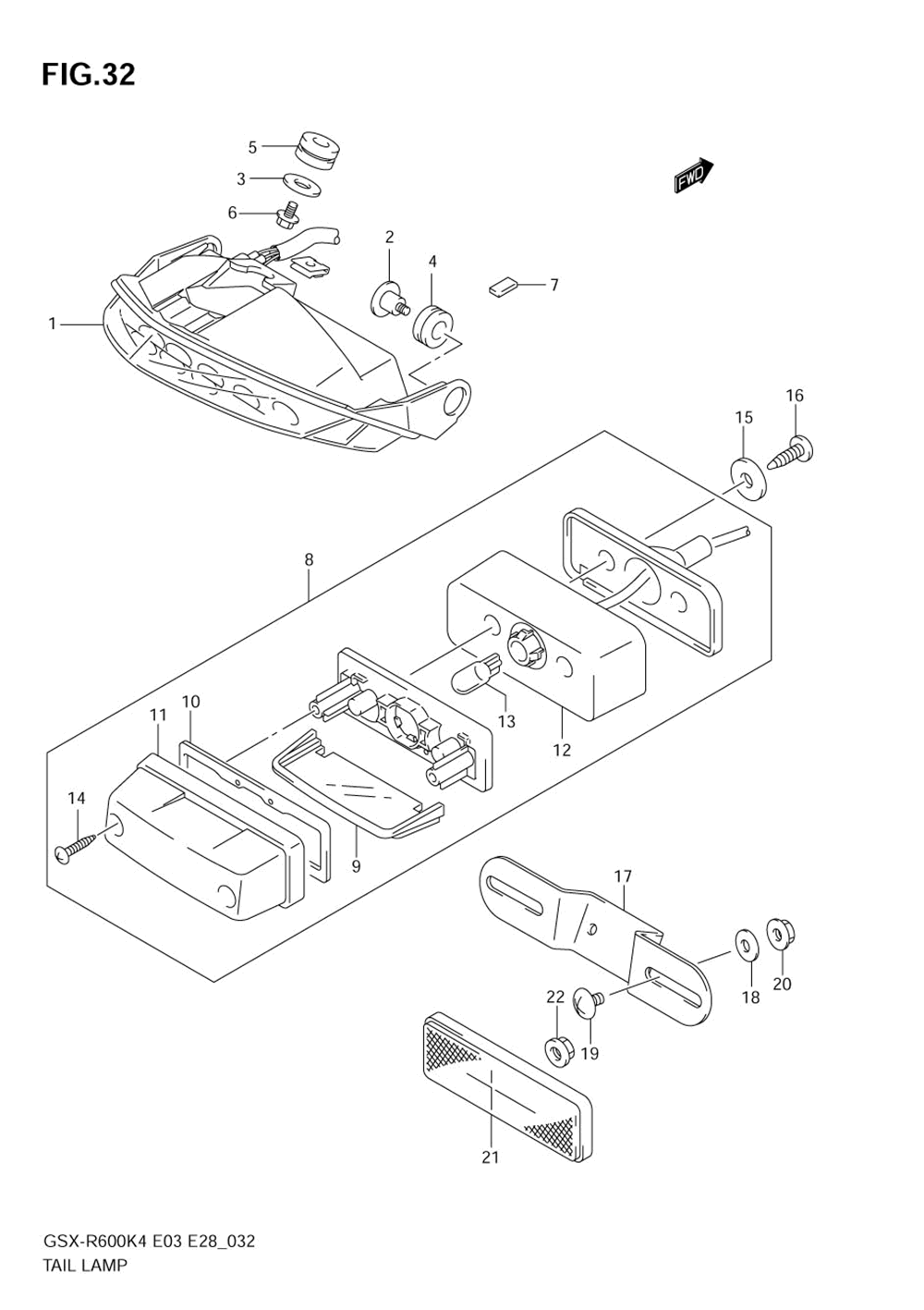 Tail lamp