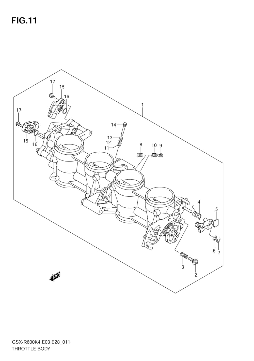 Throttle body