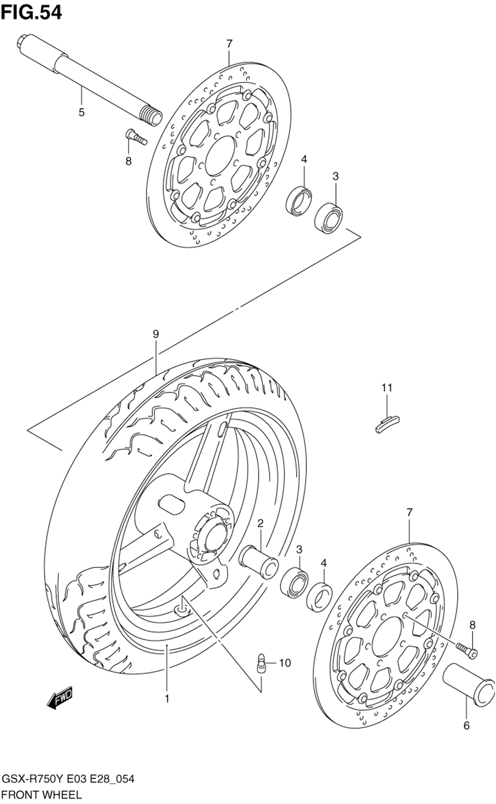 Front wheel