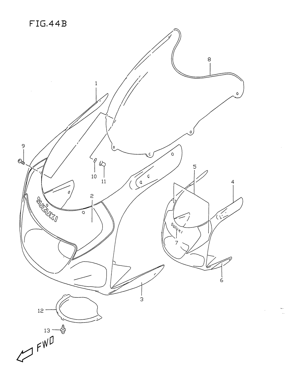 Cowling body (model w)