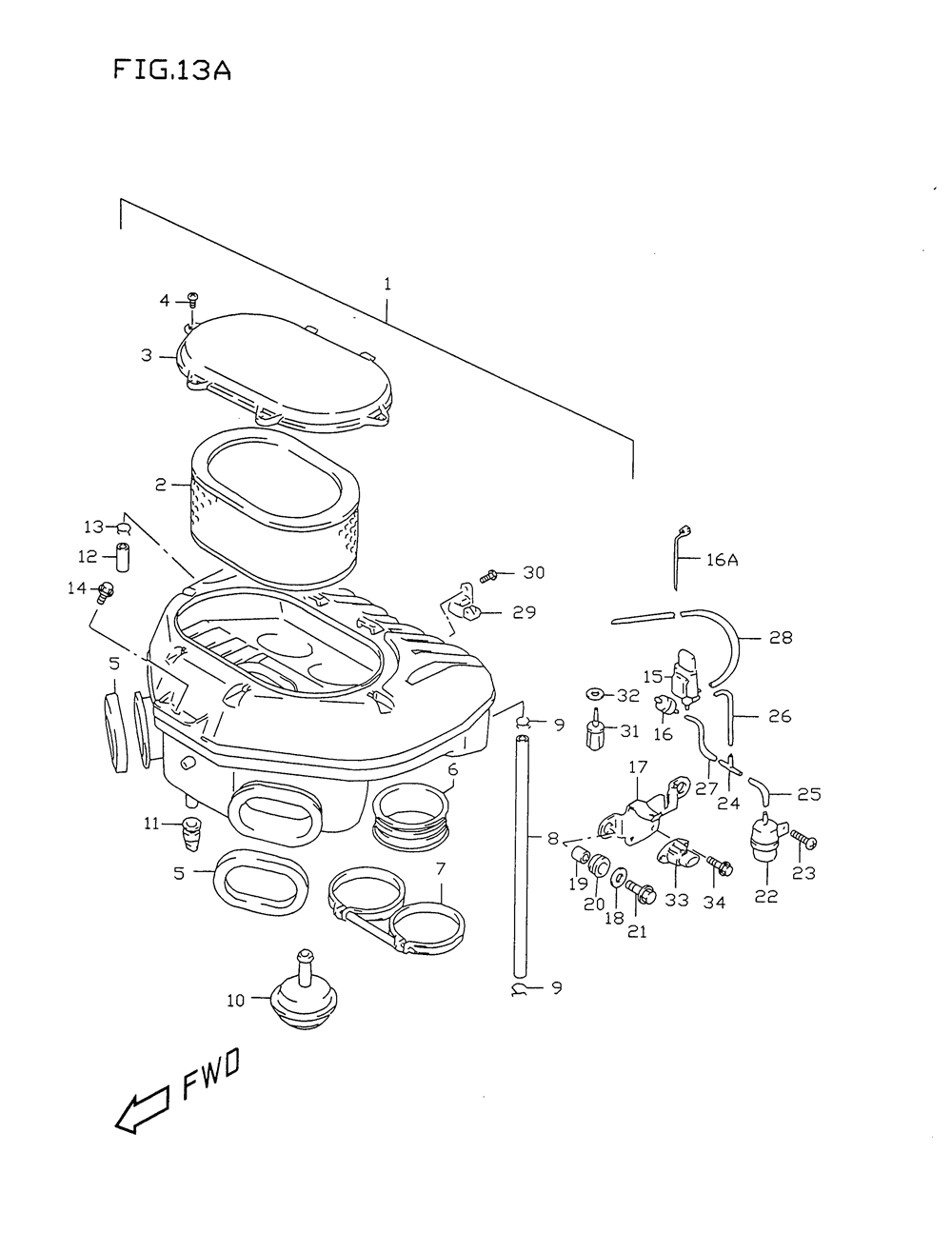 Air cleaner (model w_x)