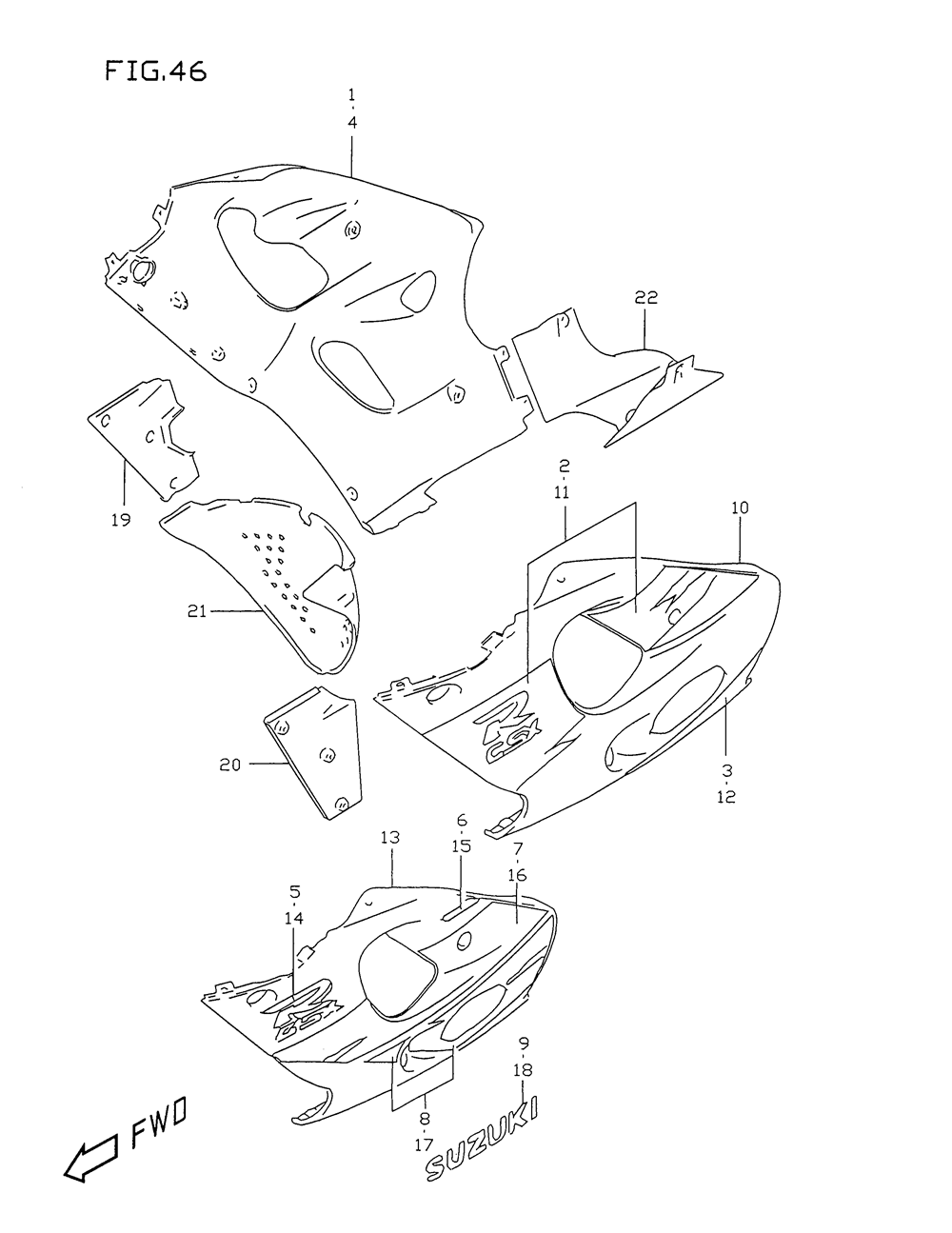 Under cowling body (model t)