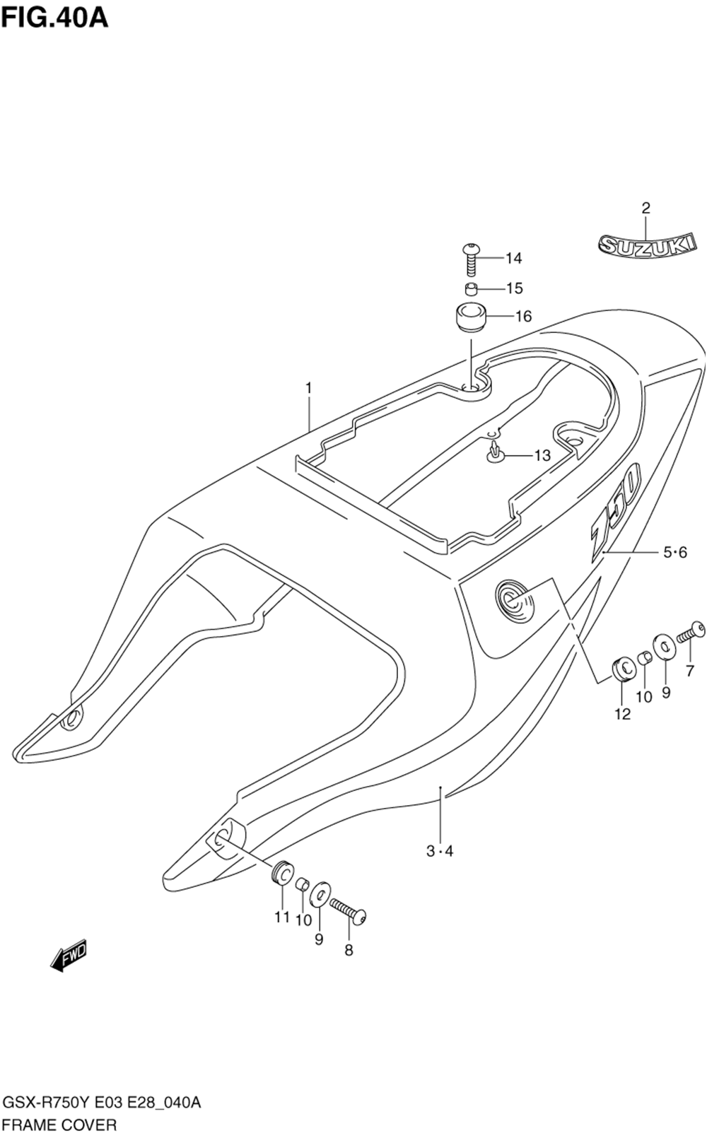 Frame cover (model k1)