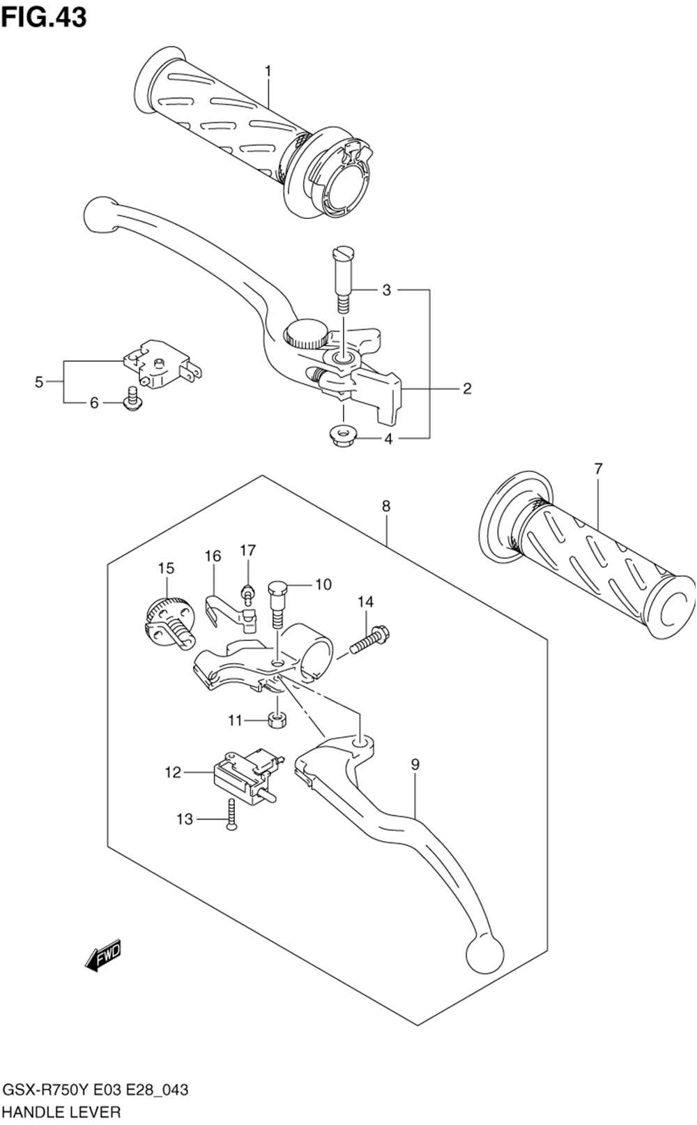 Handle lever