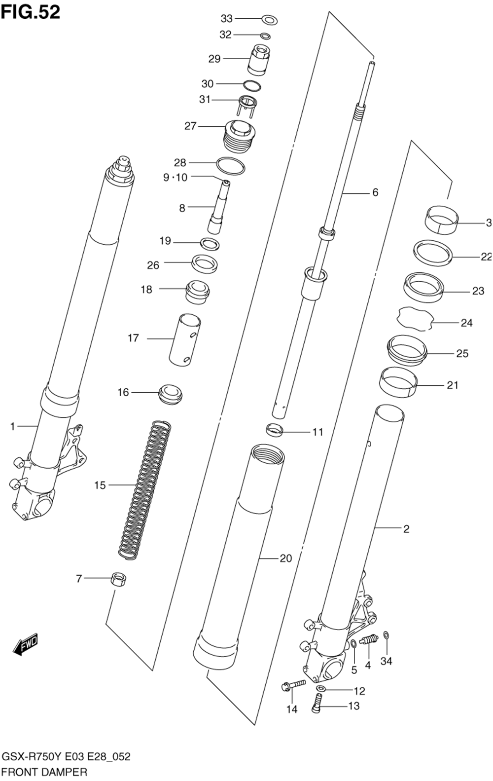 Front damper