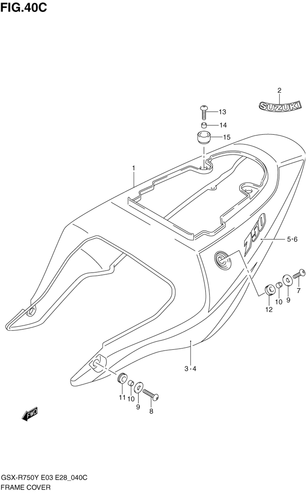 Frame cover (model k3)