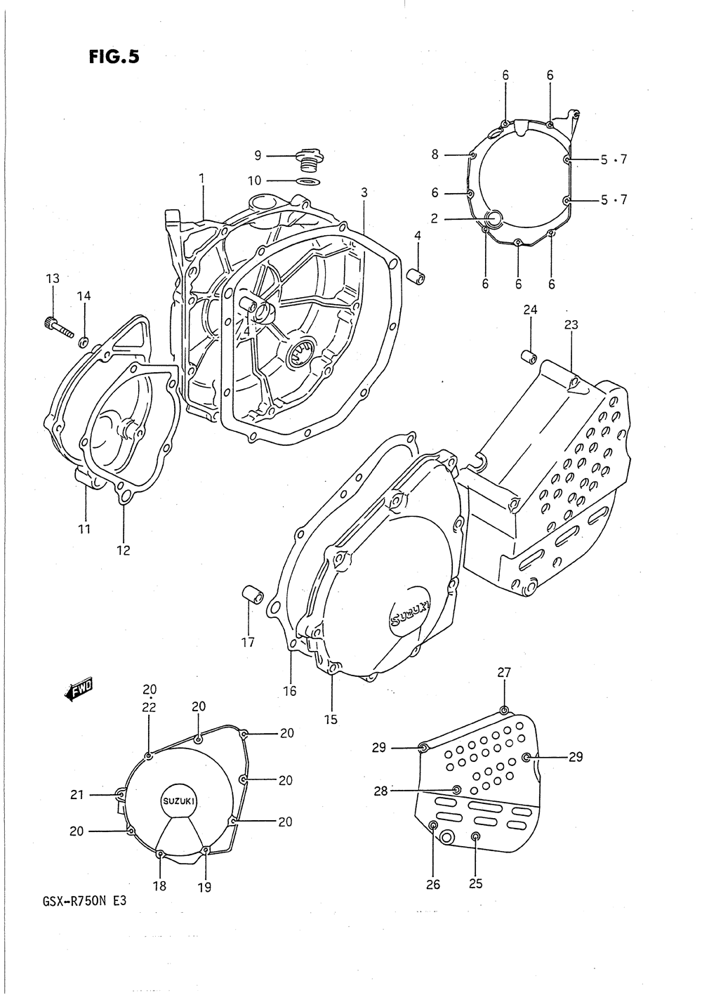 Crankcase cover