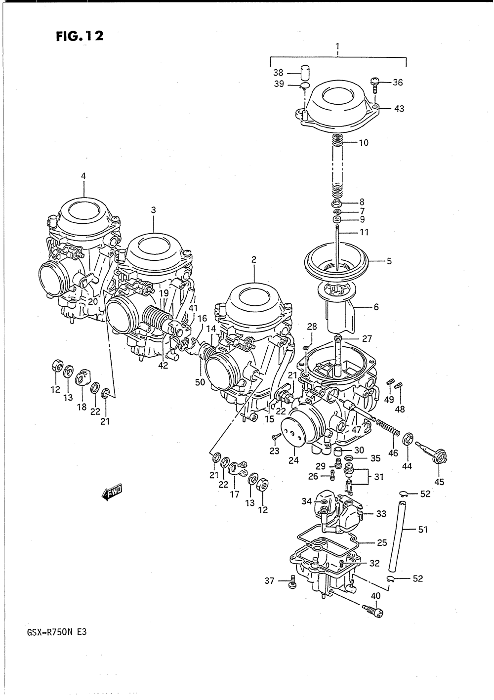 Carburetor (other than califorina)