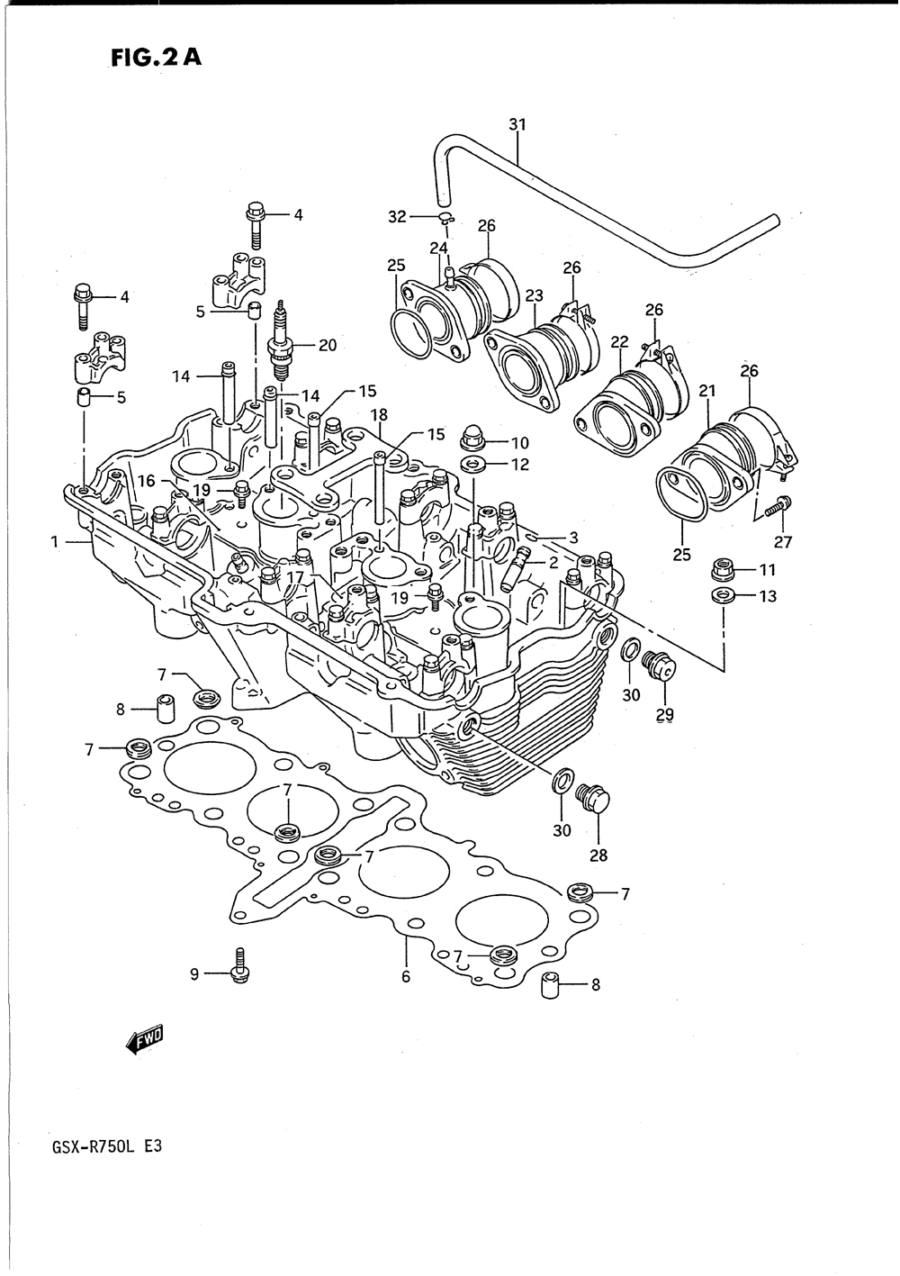 Cylinder head (model l)