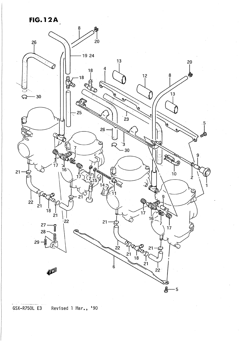 Carburetor fittings (model j_k