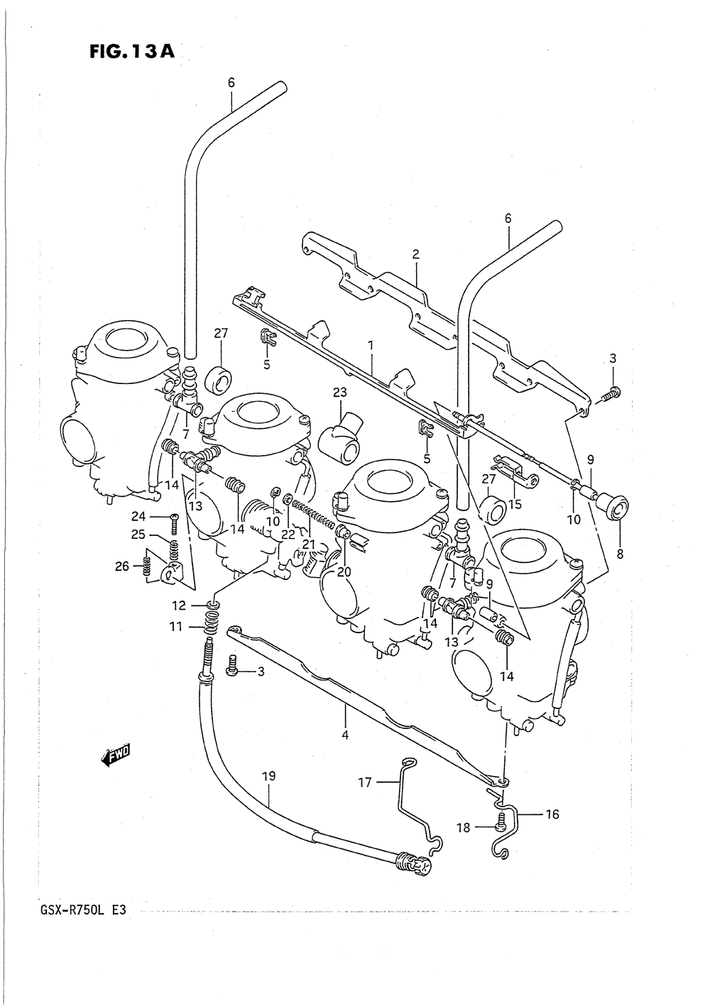 Carburetor fittings (model l