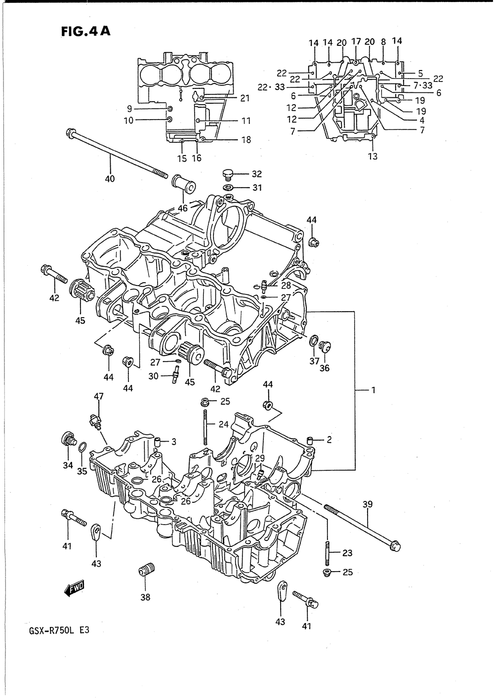Crankcase (model l)