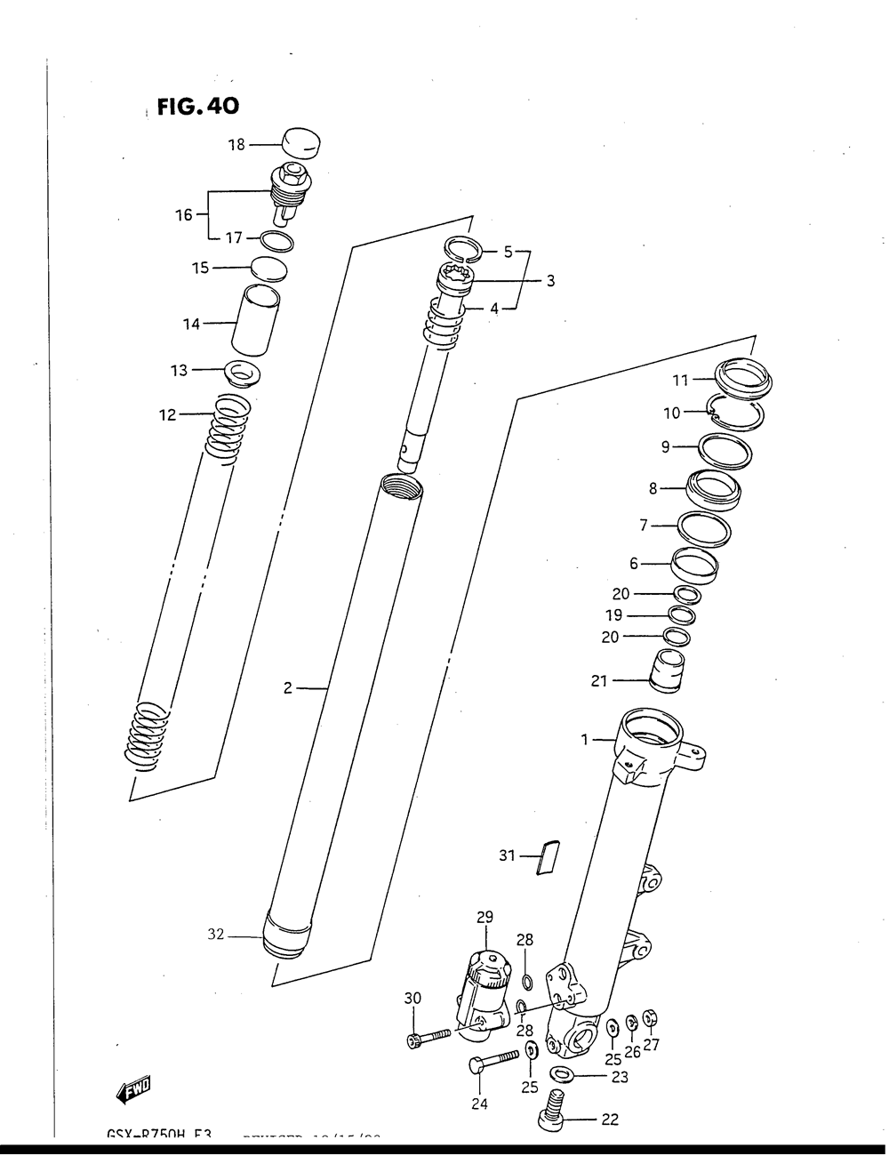 Front rh damper