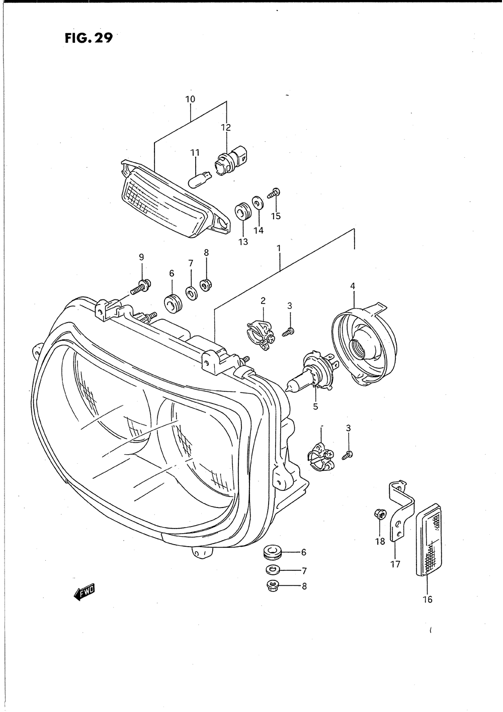 Headlamp (model p)