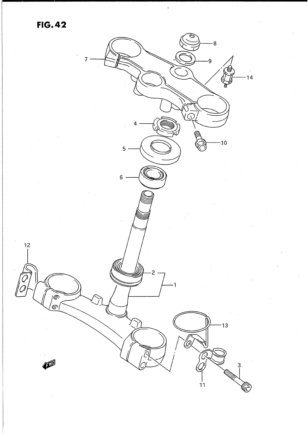 Steering stem