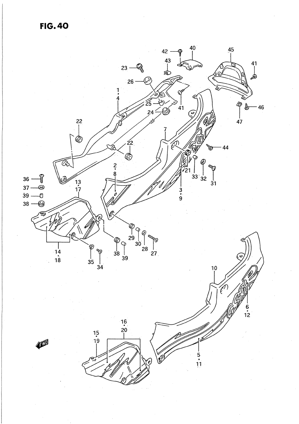 Frame cover (model p)