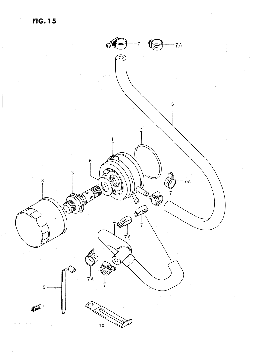 Oil cooler - oil filter