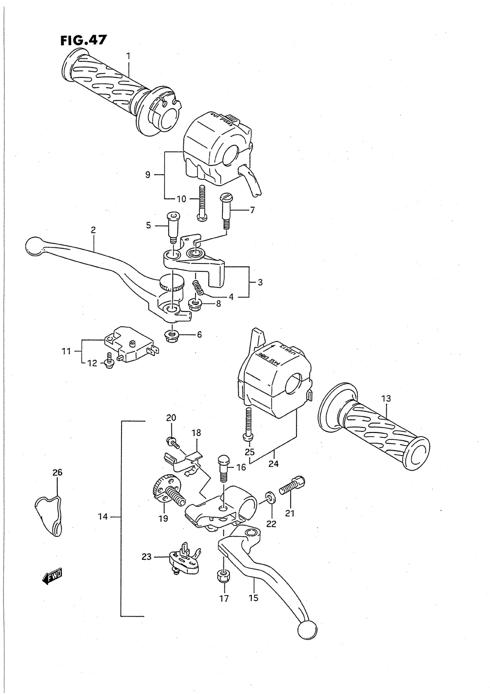 Handle switch