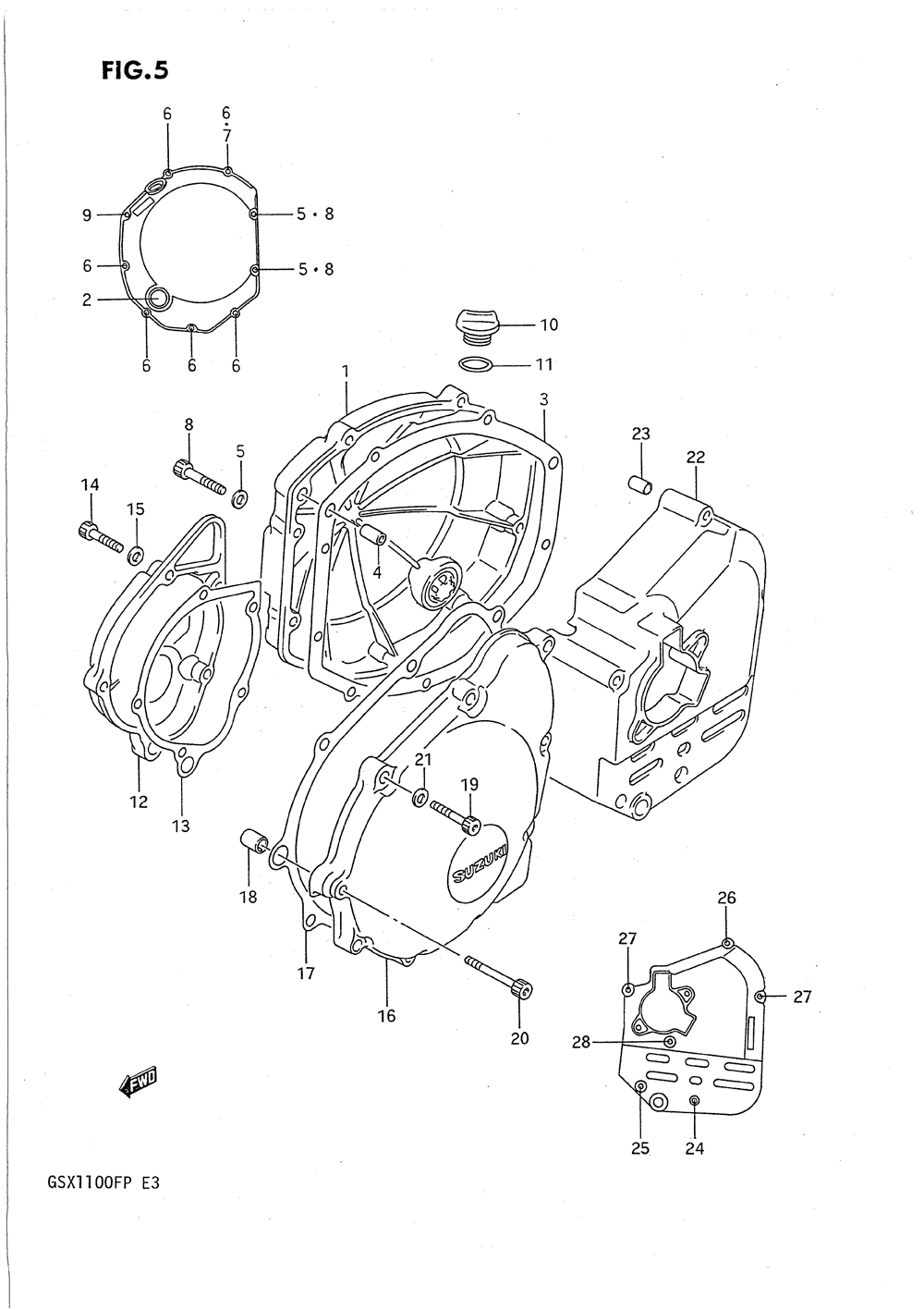 Crankcase cover