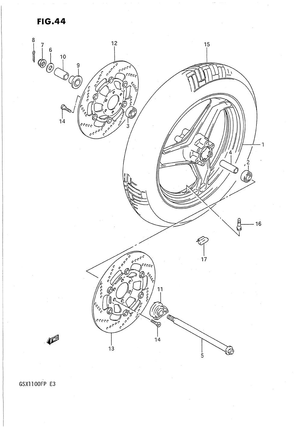 Front wheel