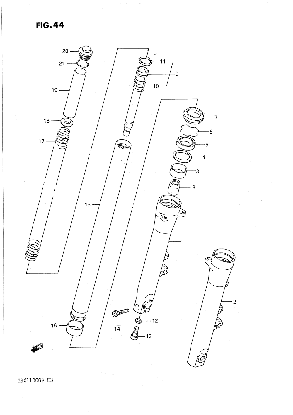 Front damper