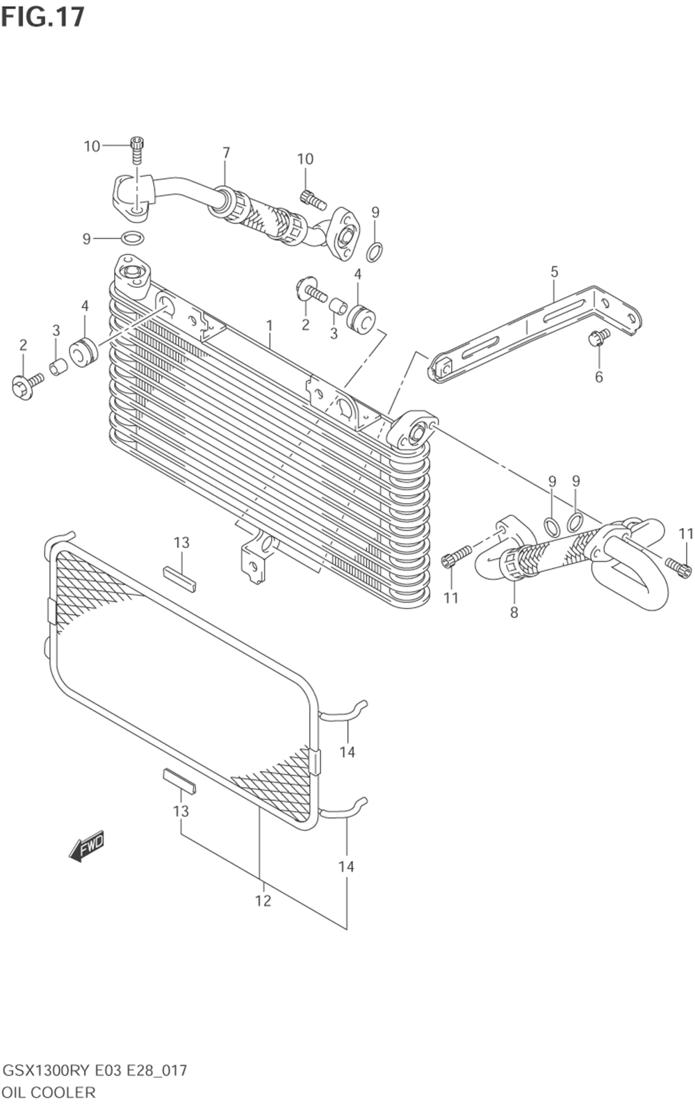 Oil cooler